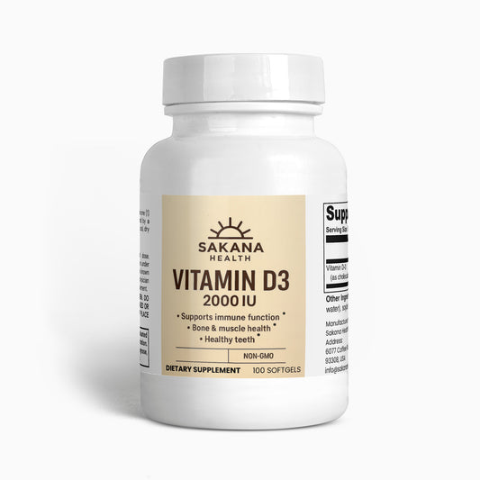 Vitamin D3 2,000 IU